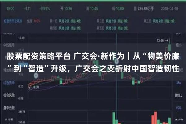 股票配资策略平台 广交会·新作为｜从“物美价廉”到“智造”升级，广交会之变折射中国智造韧性