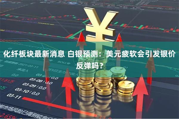 化纤板块最新消息 白银预测：美元疲软会引发银价反弹吗？