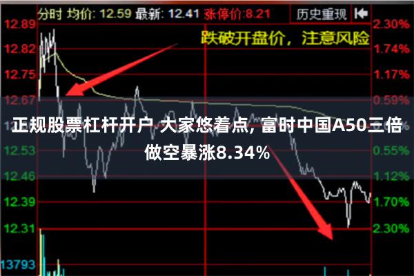 正规股票杠杆开户 大家悠着点, 富时中国A50三倍做空暴涨8.34%